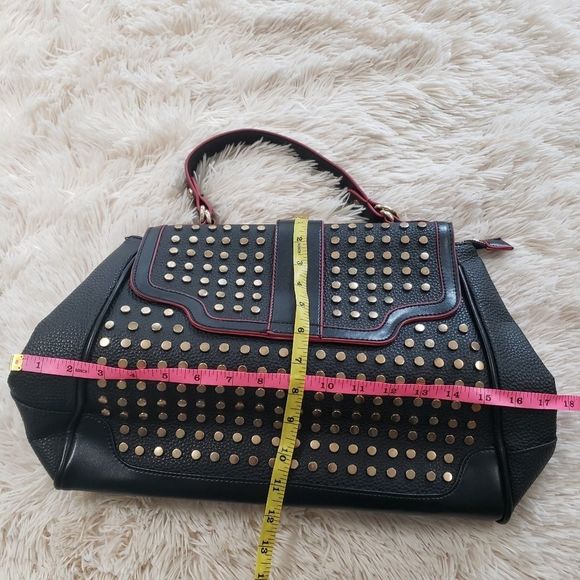 Revolution Black and Gold Studded Bag - Picture 10 of 15
